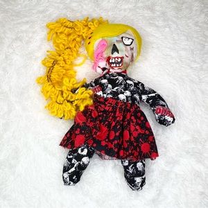 Handmade Stuffed Walking Dead Zombie Doll